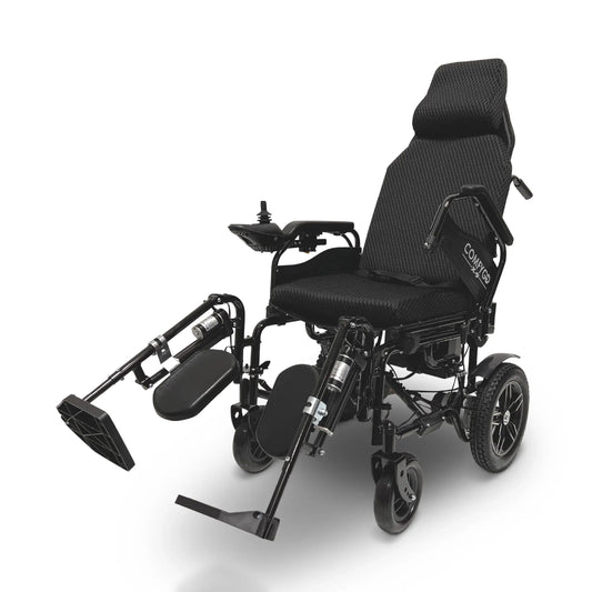 ComfyGO X-9 Remote Controlled Electric Wheelchair, Automatic Reclining Backrest & Lifting Leg Rests