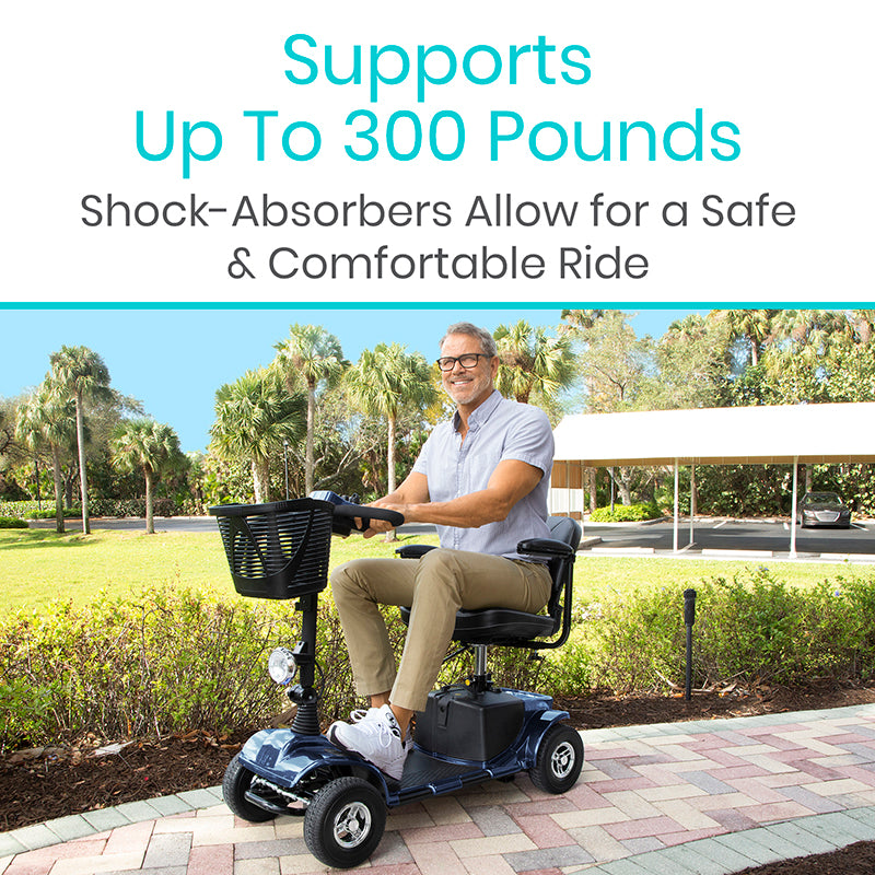 Vive Health 4-Wheel Mobility Scooter Series A