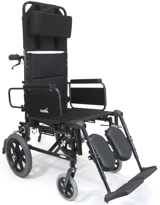 Karman KM5000 Reclining Transport Wheelchair